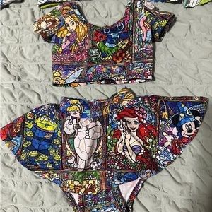 Wild Rich Kids-2T Stained glass two- piece